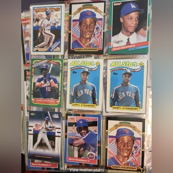 Collection of Darrell Strawberry baseball cards total of 54 cards - Picture 5 of 7
